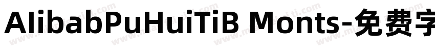 AIibabPuHuiTiB Monts字体转换
